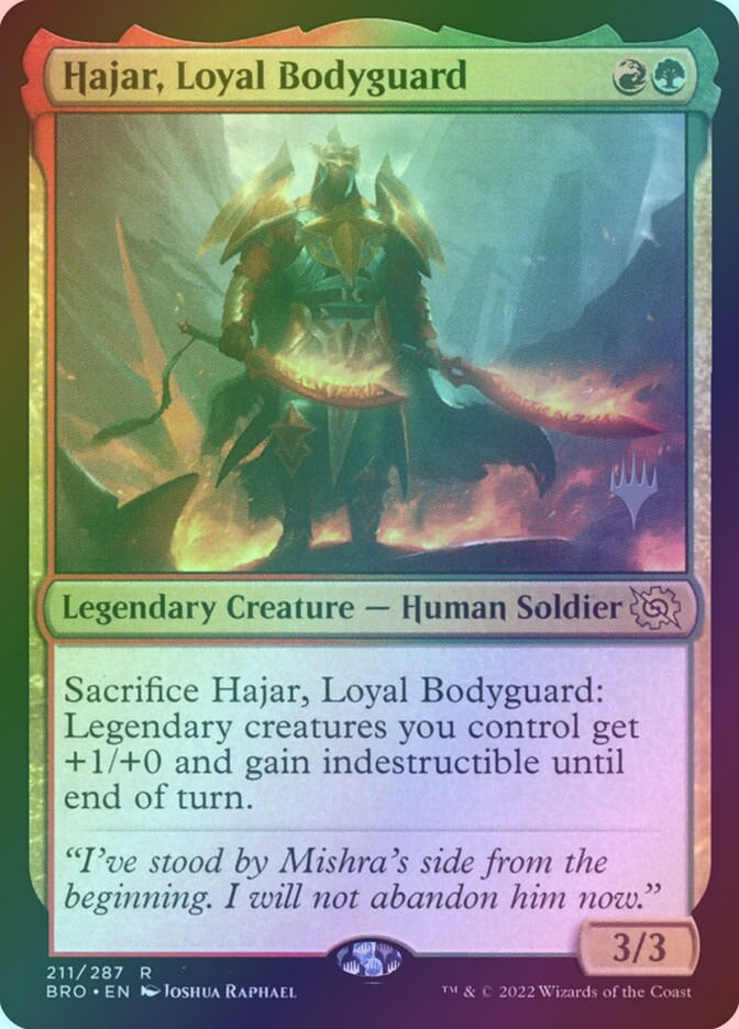 Hajar, Loyal Bodyguard (PBRO) (211p) / Foil