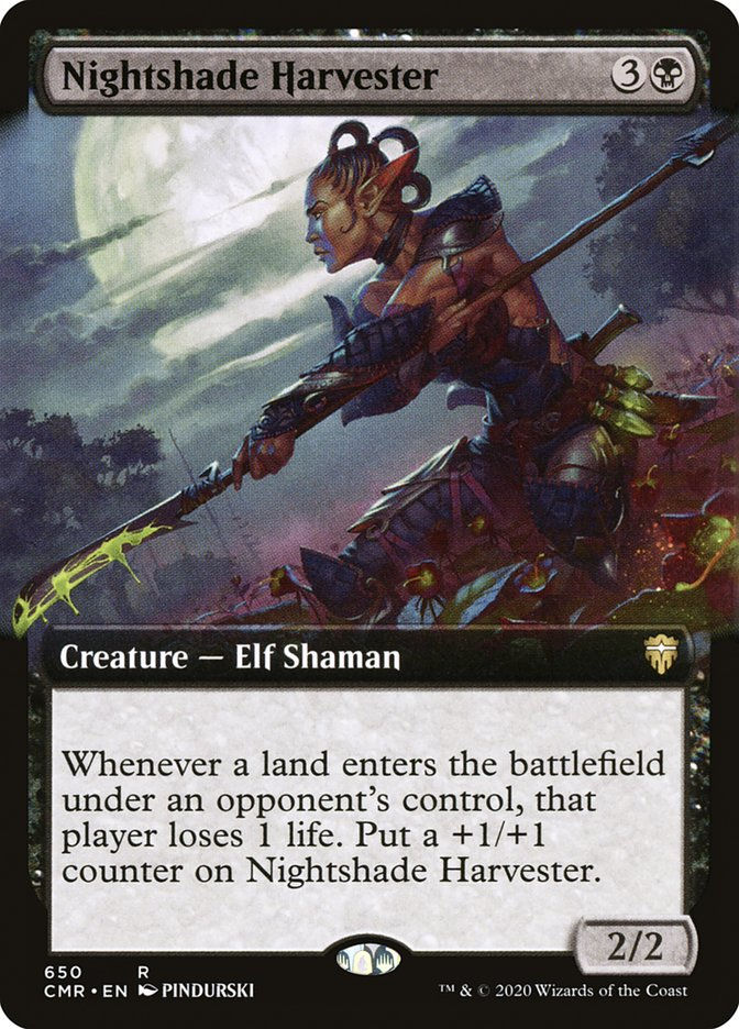 Nightshade Harvester (CMR) (650) / Extended Art