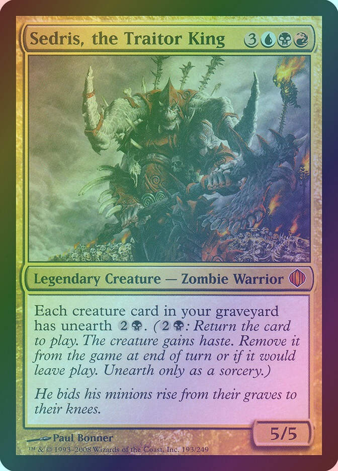 Sedris, the Traitor King (ALA) (193) / Foil