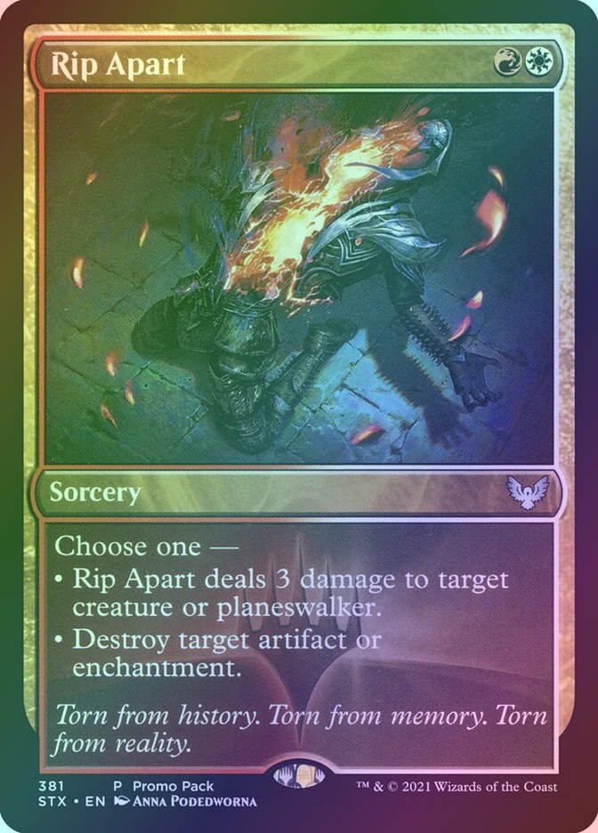 Rip Apart (STX) (381) / Foil