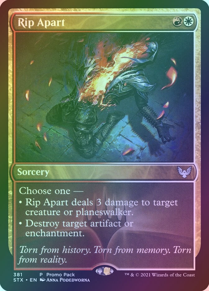 Rip Apart (STX) (381) / Foil