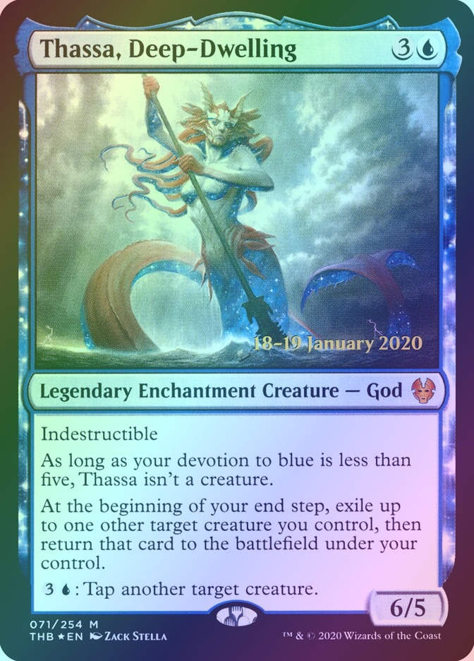 Thassa, Deep-Dwelling (PTHB) (71s) / Foil