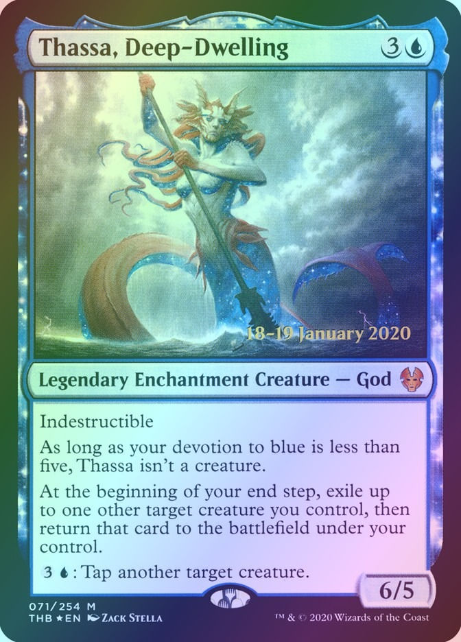 Thassa, Deep-Dwelling (PTHB) (71s) / Foil