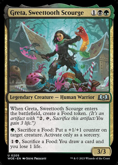 Greta, Sweettooth Scourge (woe)
