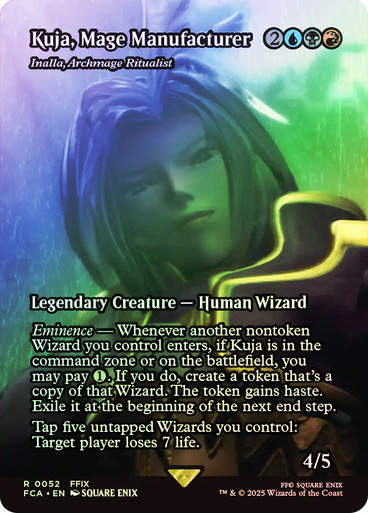 Inalla, Archmage Ritualist (FCA) (52) / Borderless / Foil
