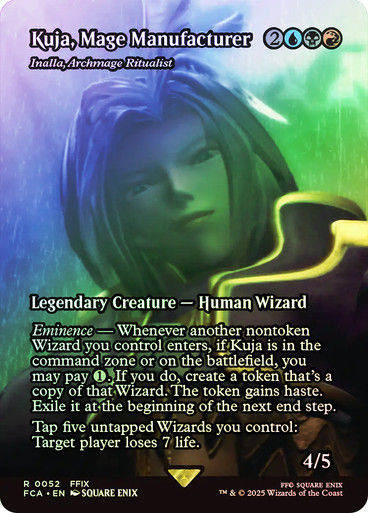 Inalla, Archmage Ritualist (FCA) (52) / Borderless / Foil