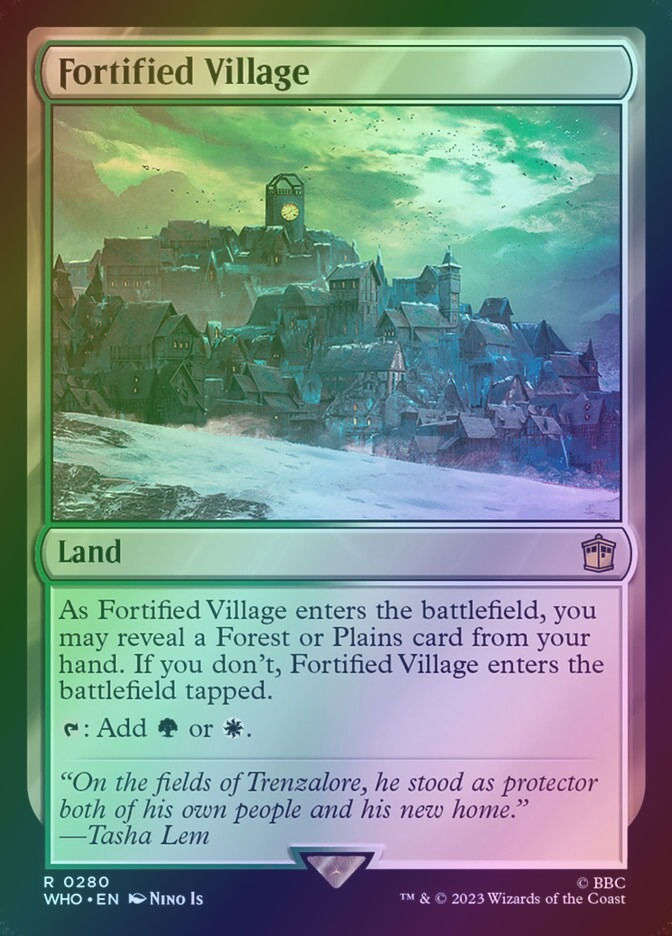 Fortified Village (WHO) (280) / Foil