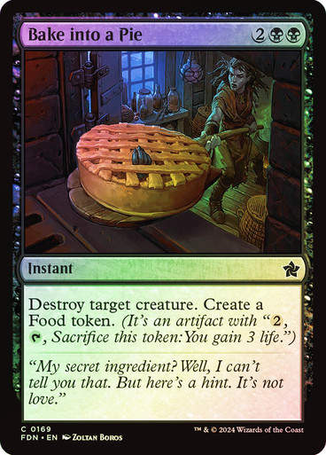 Bake into a Pie (FDN) (169) / Foil