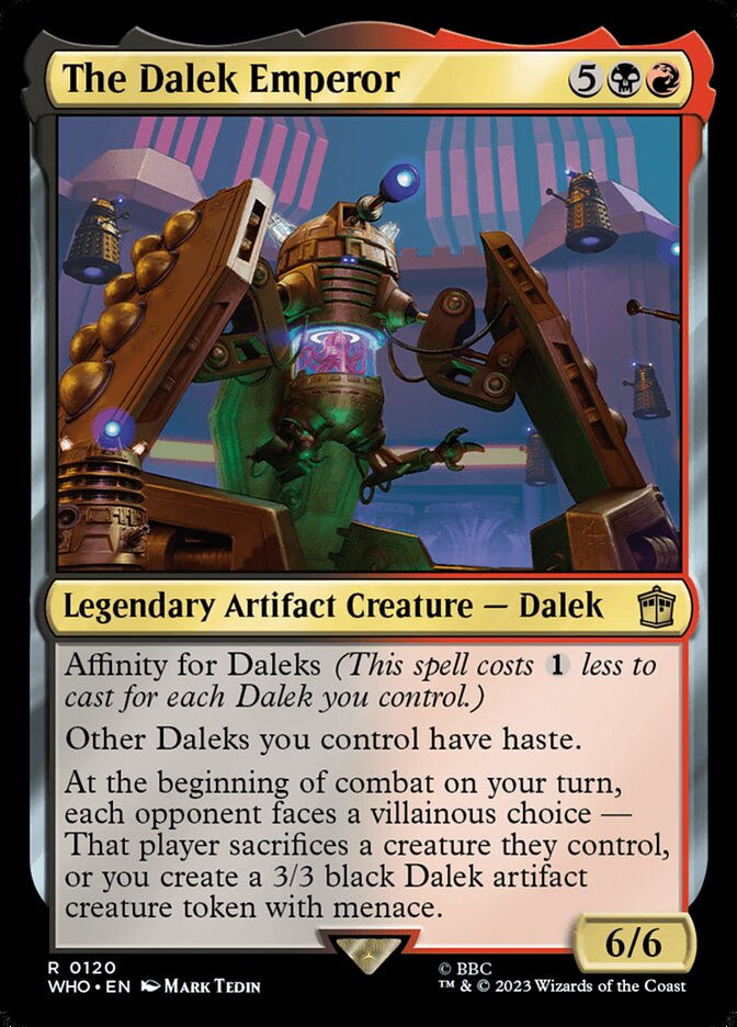 The Dalek Emperor (WHO) (120)
