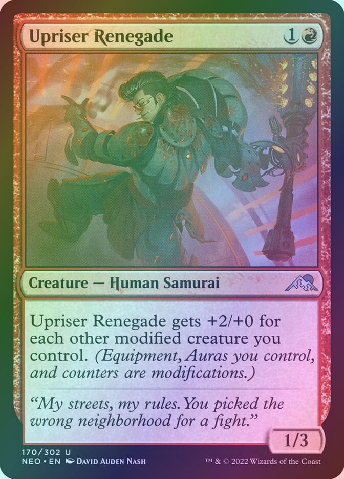 Upriser Renegade (NEO) (170) / Foil