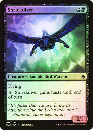 Shriekdiver (WAR) (103) / Foil
