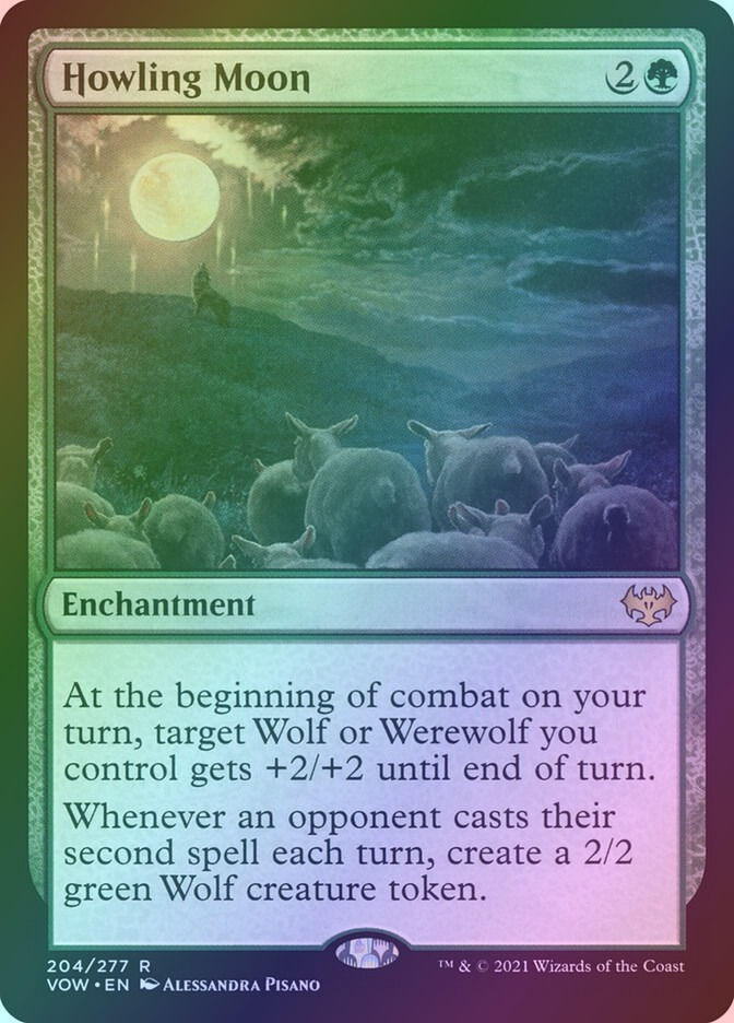 Howling Moon (VOW) (204) / Foil