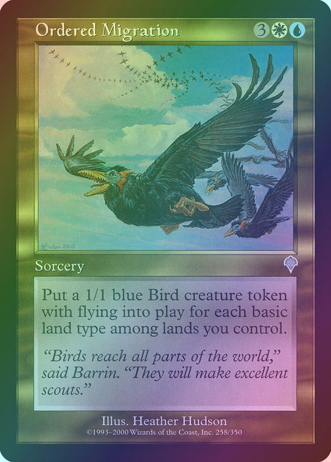 Ordered Migration (INV) (258) / Foil