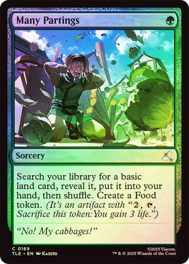Many Partings (TLE) (169) / Foil