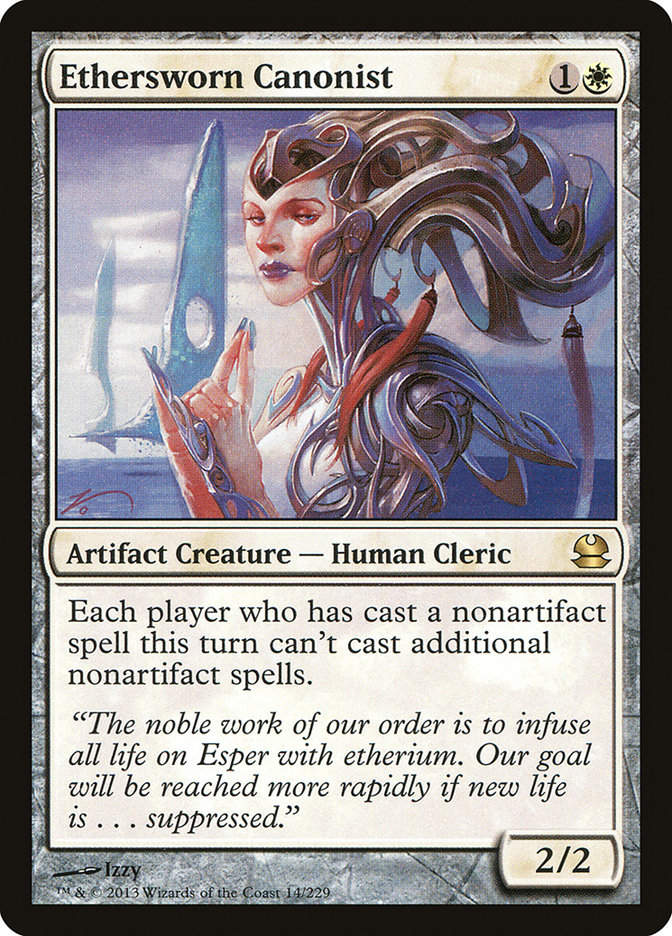 Ethersworn Canonist (mma)