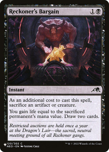 Reckoner's Bargain (PLST) (NEO-120)