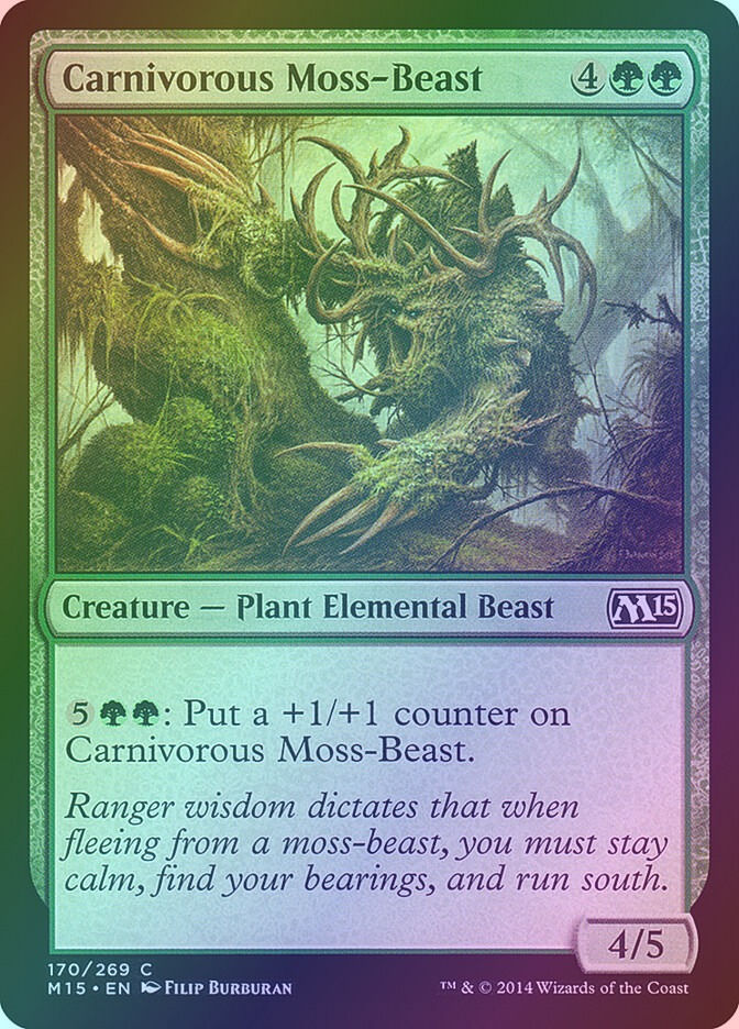 Carnivorous Moss-Beast (M15) (170) / Foil