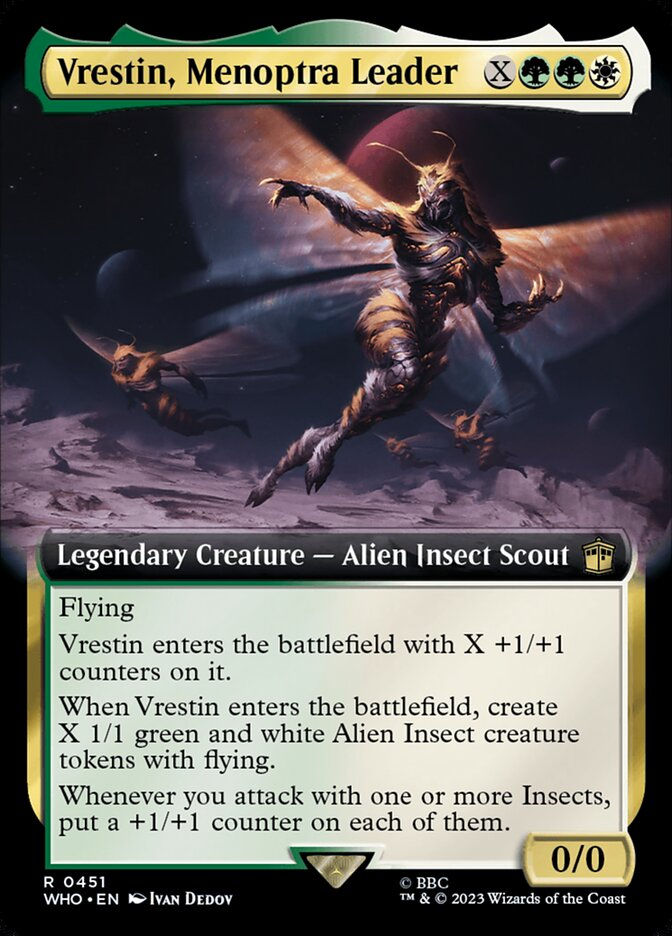 Vrestin, Menoptra Leader (WHO) (451) / Extended Art