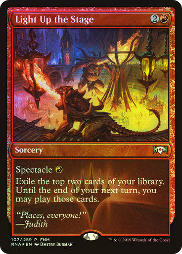 Light Up the Stage (prna) (107) / FNM Foil