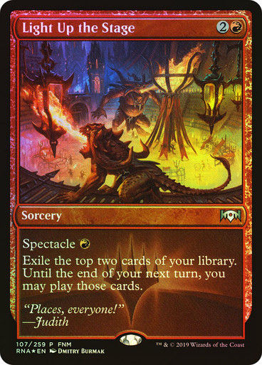 Light Up the Stage (prna) (107) / FNM Foil