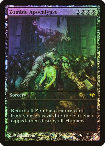Zombie Apocalypse (DKA) / Game Day Promo Foil