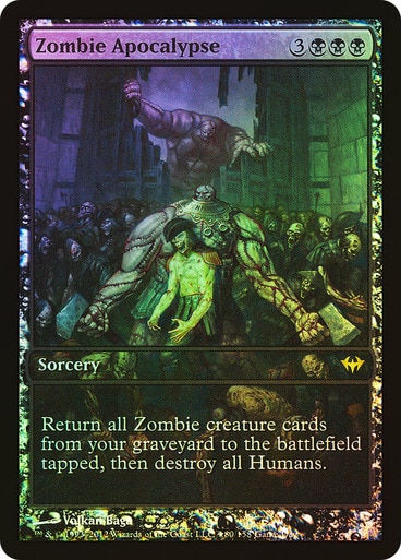 Zombie Apocalypse (DKA) / Game Day Promo Foil