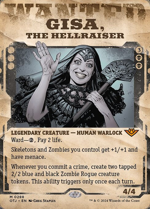 Gisa, the Hellraiser (otj) (288) / Showcase