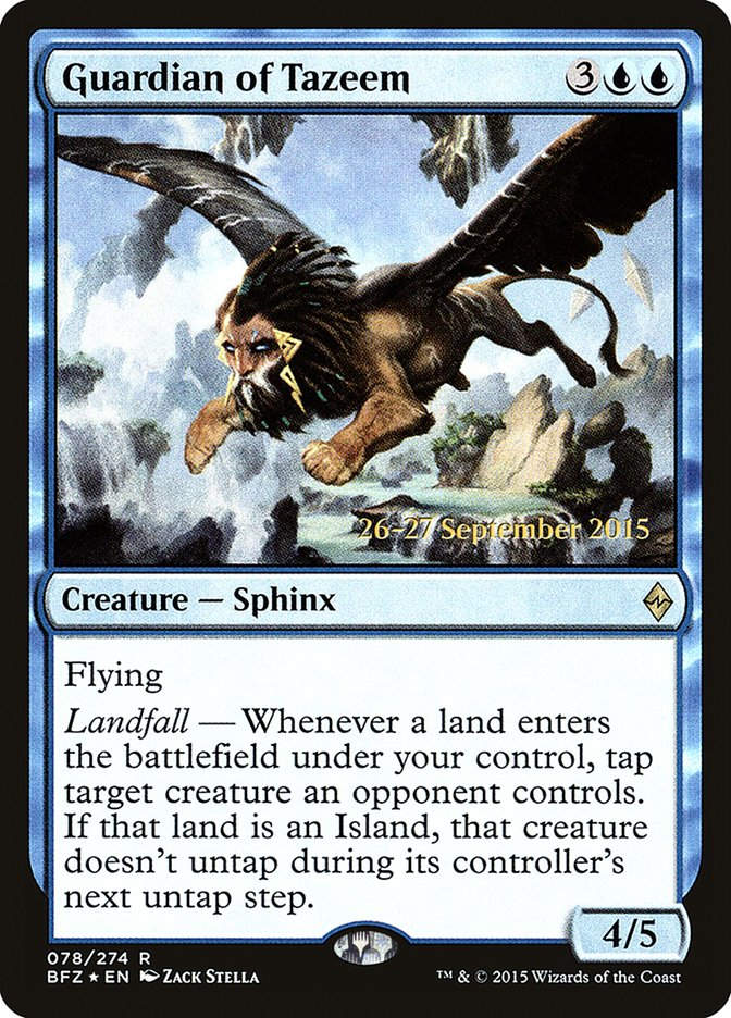 Guardian of Tazeem (PBFZ) (78s) / Foil