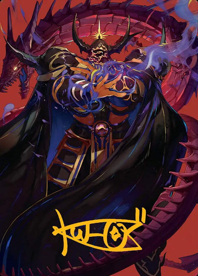Golbez, Crystal Collector // Golbez, Crystal Collector (AFIN) (45) /  Firmada