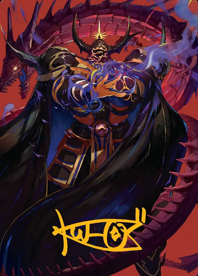 Golbez, Crystal Collector // Golbez, Crystal Collector (AFIN) (45) /  Firmada
