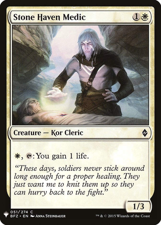 Stone Haven Medic (MYS)