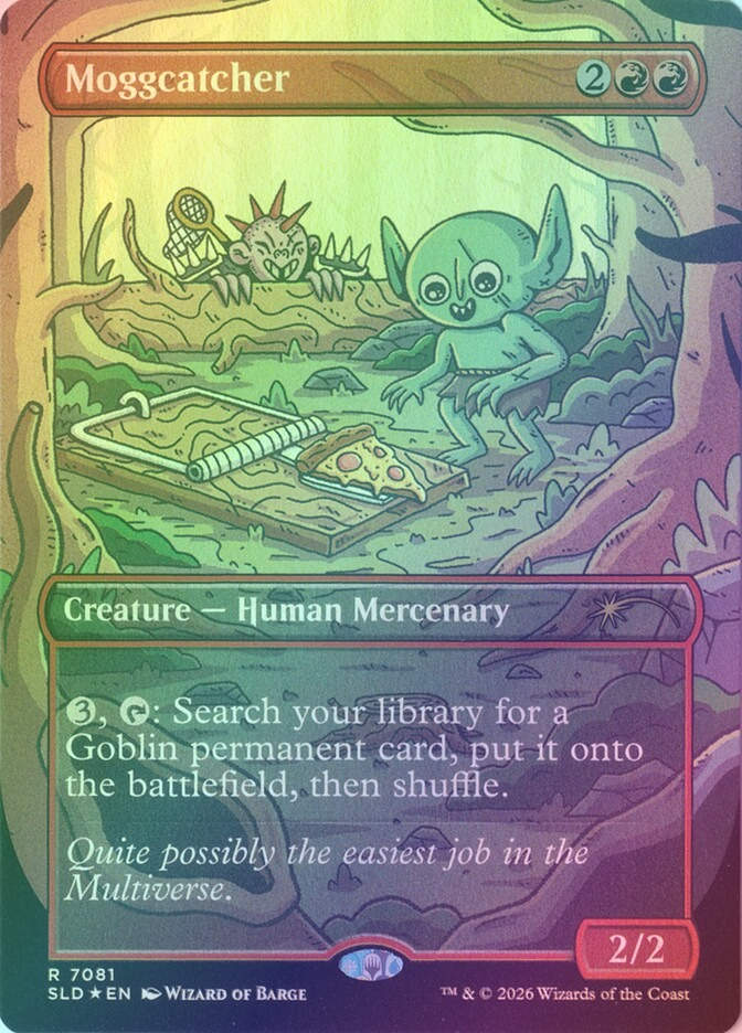 Moggcatcher (SLD) (7081) / Borderless / Foil