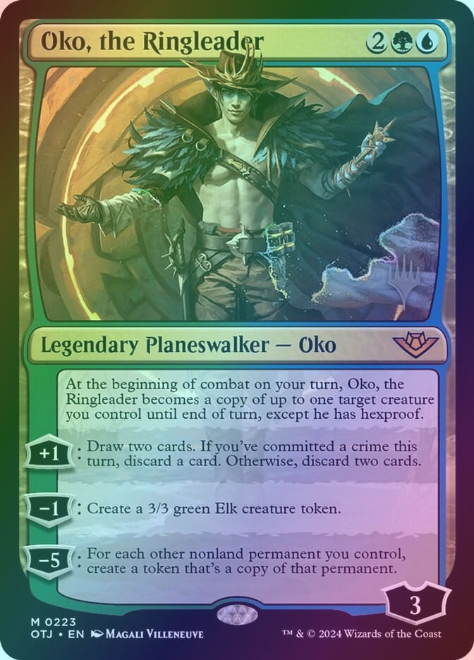 Oko, the Ringleader (POTJ) (223p) / Foil