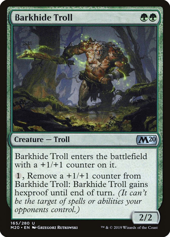 Barkhide Troll (M20) (165)
