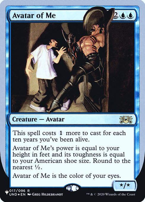Avatar of Me (ULST) (12) / Foil