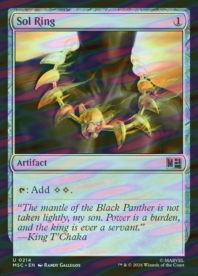 Sol Ring (MSC) (214) / Surge Foil