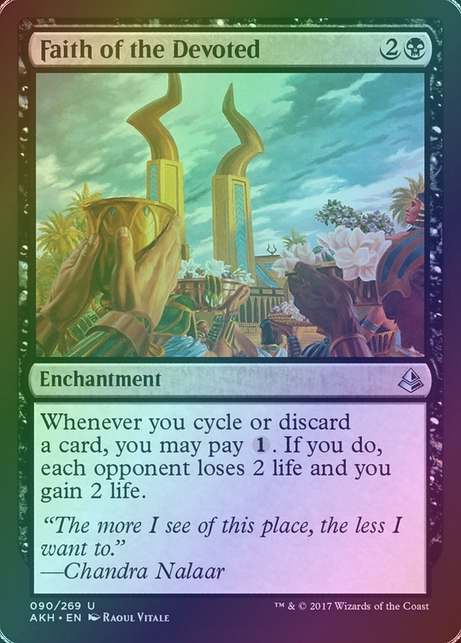 Faith of the Devoted (AKH) (90) / Foil