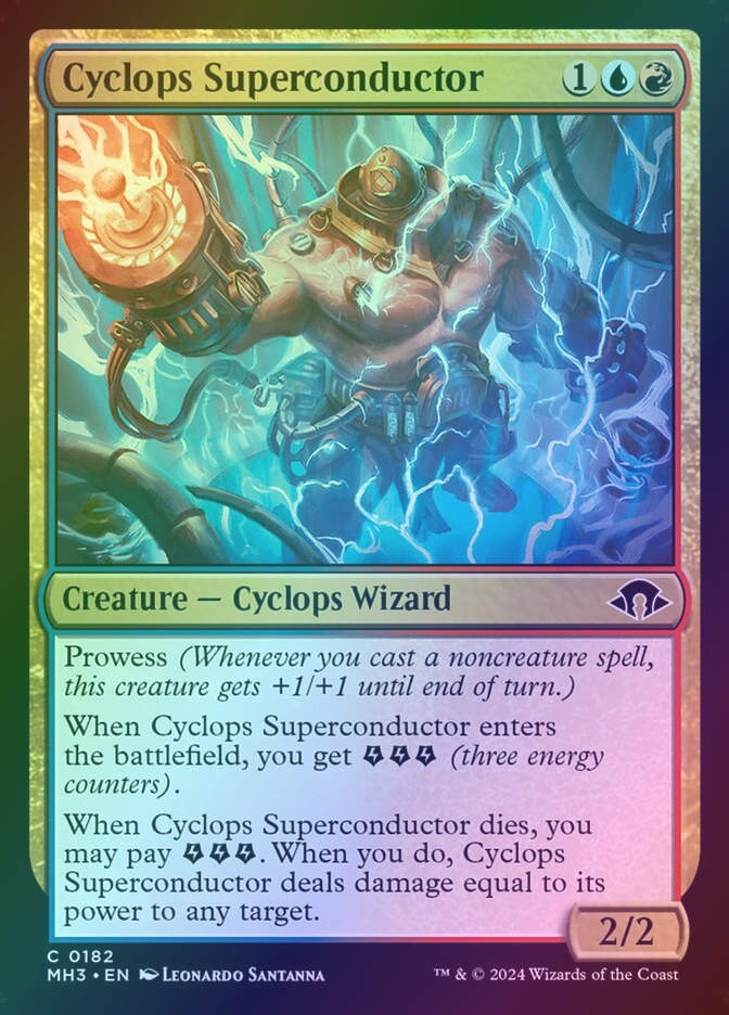 Cyclops Superconductor (MH3) (182) / Foil
