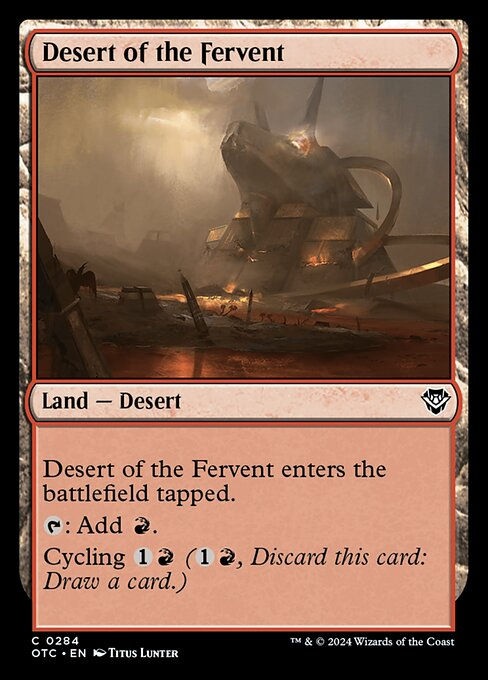 Desert of the Fervent (otc) (284)