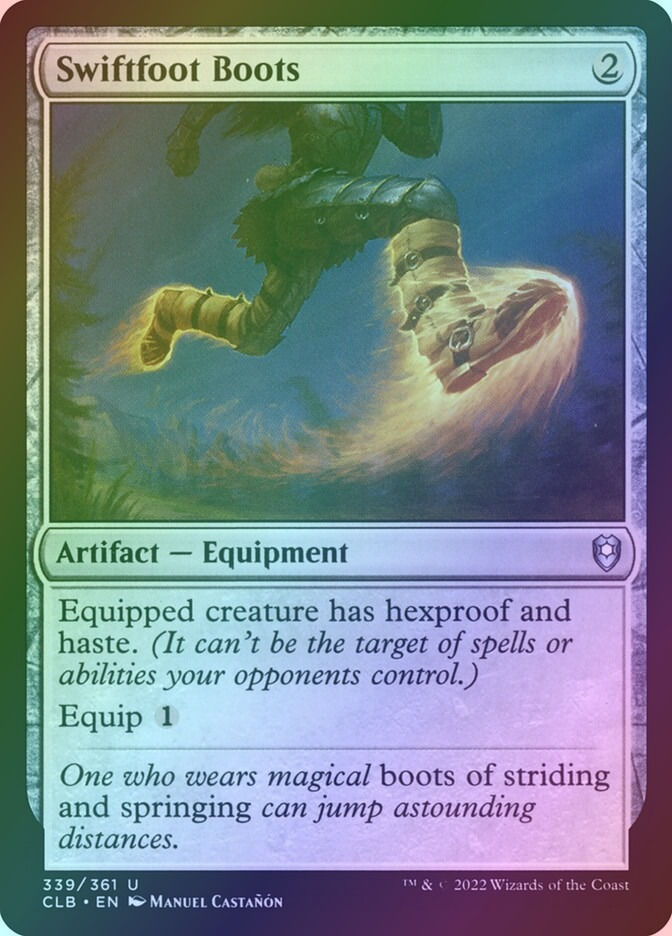 Swiftfoot Boots (CLB) (339) / Foil