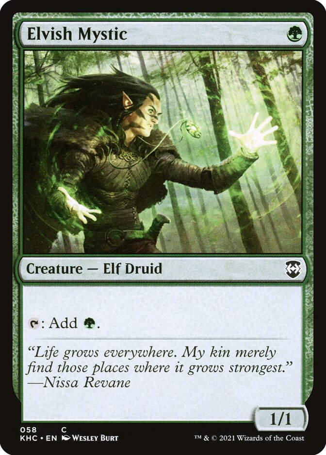 Elvish Mystic (KHC) (58)
