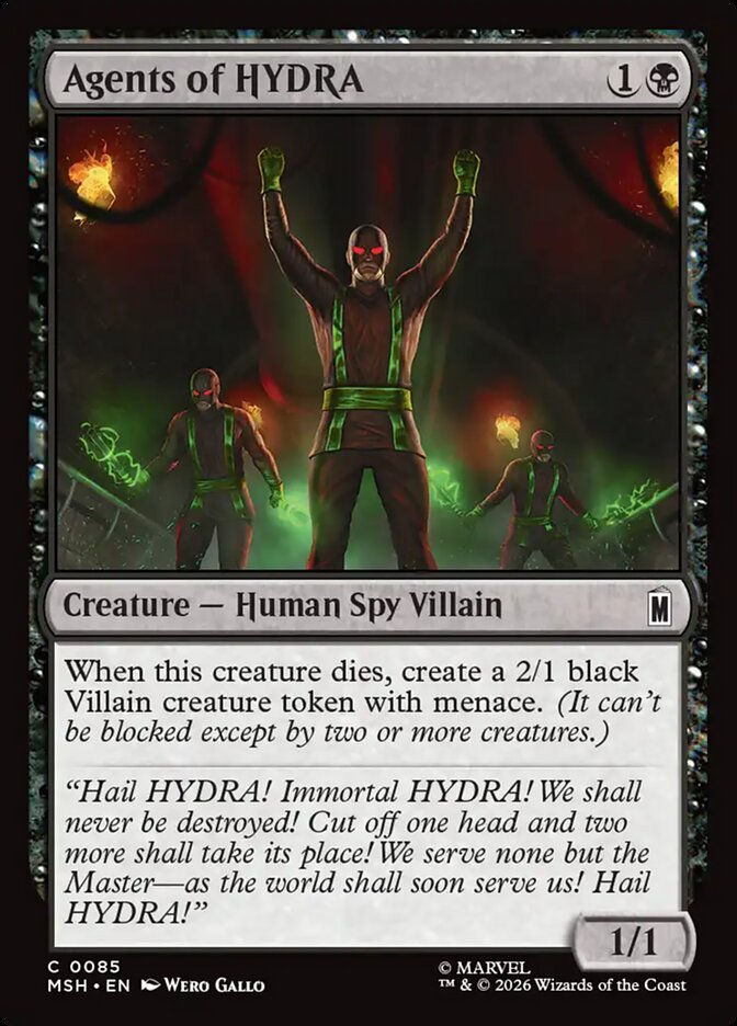 Agents of HYDRA (MSH) (85)