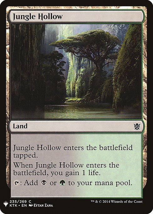 Jungle Hollow (PLST) (KTK-235)
