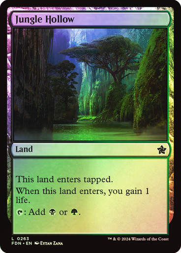 Jungle Hollow (FDN) (263) / Foil