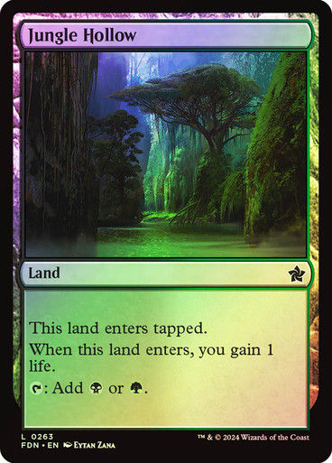 Jungle Hollow (FDN) (263) / Foil