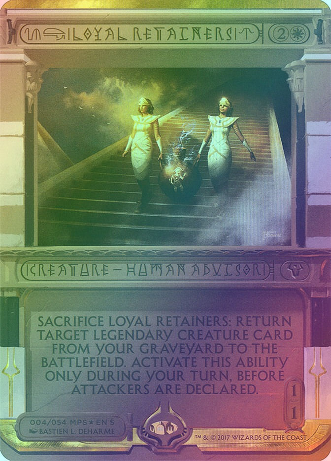Loyal Retainers (MP2) (4) / Borderless / Foil