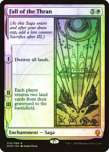 Fall of the Thran (DOM) (18) / Foil