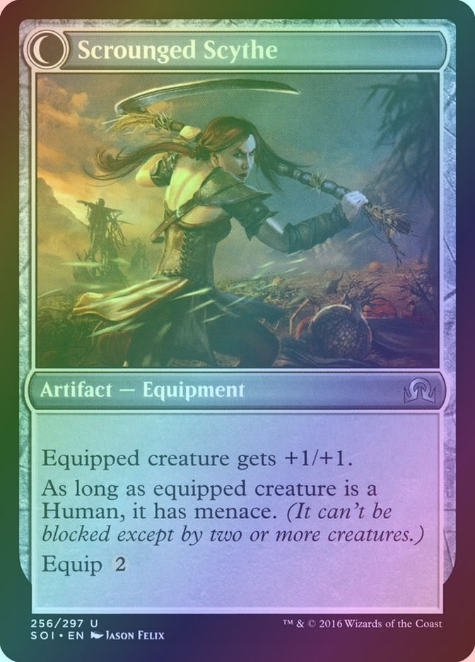 Harvest Hand // Scrounged Scythe (SOI) (256) / Foil — cara 2 de 2