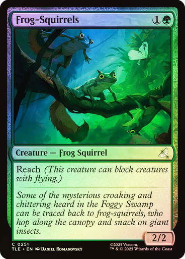 Frog-Squirrels (TLE) (251) / Foil