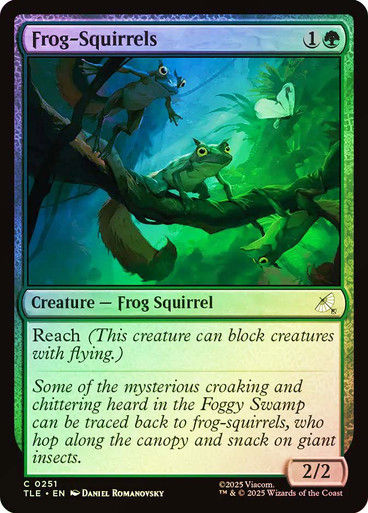Frog-Squirrels (TLE) (251) / Foil